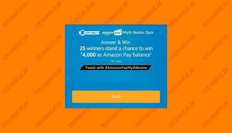 Amazon Myth Buster Quiz Answers Win Rs 4000 Amazon Pay