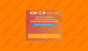 Amazon Summer Quiz Answers Win Rs 5000