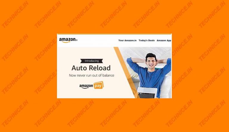 How To Auto Reload Amazon Pay Balance