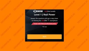 Amazon Realme Levels Quiz Answers Win Realme 1