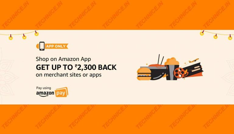Amazon Shop And Get Rs 2300 Cashback On Amazon App 2018