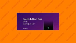 Amazon OnePlus 6T Special Edition Quiz Answers