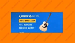 Amazon Yamaha Acoustic Guitar Quiz Answers