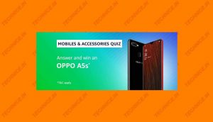 Amazon Mobile And Accessories Quiz Answers Win Oppo A5s
