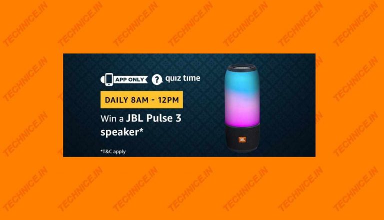 Amazon JBL Pulse 3 Quiz Answers