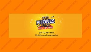 Amazon FAB Phone Fest Get Cashback And Discounts
