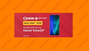 Amazon Honor View 20 Quiz Answers