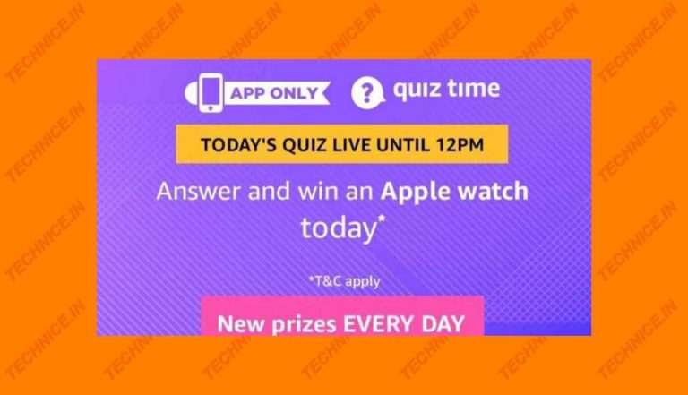 Amazon Apple Watch Quiz Answers