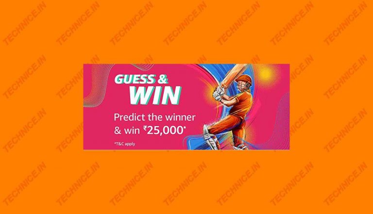 Amazon Guess And Win Quiz Answers Win Rs 25000