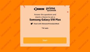 Amazon Samsung Galaxy S10 Plus Quiz Answers