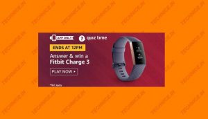 Amazon Fitbit Charge 3 Quiz Answers