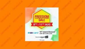 Amazon Freedom Sale 2019 Offers And Cashback