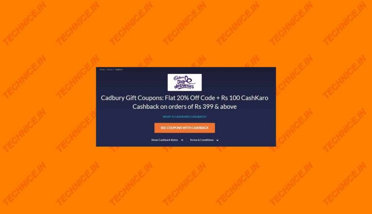 Cashkaro Cadbury Offers Discounts Cashback