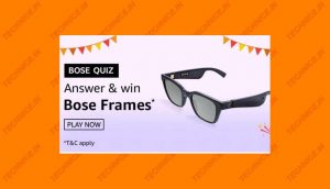 Amazon Bose Frames Quiz Answers