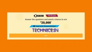Amazon EMI Quiz Answers 12 September 2019 Answer And Win Rs 20000 Free As Amazon Pay