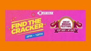 Amazon Find The Cracker Quiz Contest Answers 19th September 2019 Win Rs 125000 Today
