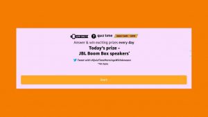 Amazon JBL Boom Box Speakers Quiz Answers 13 September Win Free JBL Speakers Tdoay