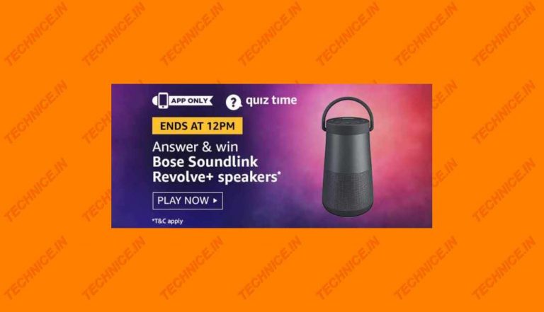 Amazon Bose Soundlink Revolve+ Quiz Answers