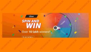 Amazon Uber Spin And Win Answers