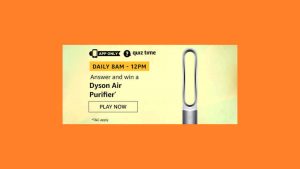 Amazon Dyson Air Purifier Quiz Answers Win Dyson Air Purifier Free