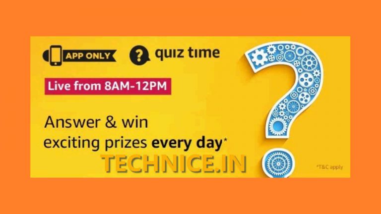 Amazon Quiz Answers, Amazon Quiz Time Answers, Amazon Morning Quiz Answers, Amazon App Quiz All Answers Win Prize Free, Amazon Quiz Answers Today, Amazon Quiz Answers Win Mobile, TV, Watch, Money, Bags Free Gifts From Amazon, How To Get Free Products From Amazon India