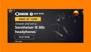 Amazon Sennheiser IE 80s Headphones Quiz Answers
