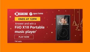 Amazon Fiio X1II Portable Music Player Quiz Answers