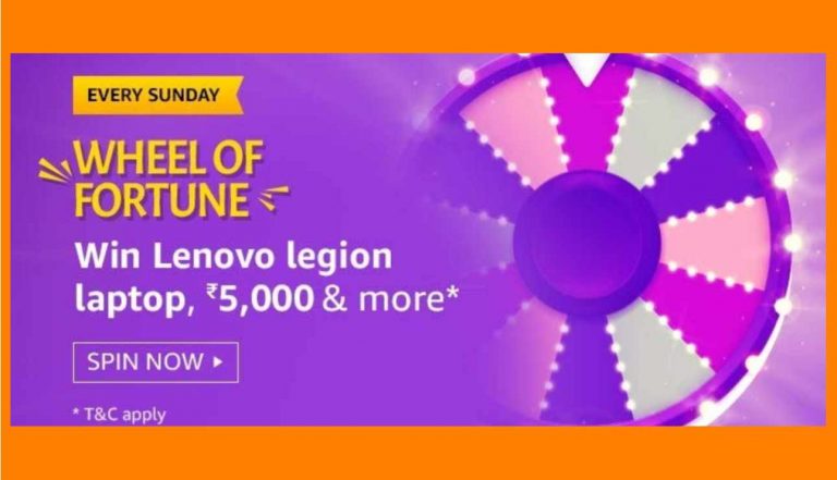 Amazon Wheel Of Fortune Answers Win Lenovo Legion Laptop
