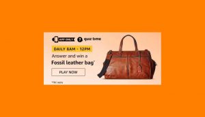 Amazon Fossil Leather Bag Quiz Answers