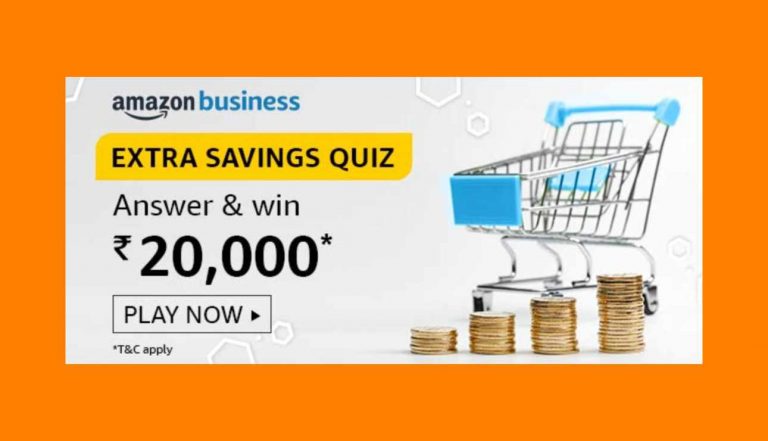 Amazon Extra Savings Quiz Answers