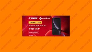 Amazon iPhone XR Quiz Answers