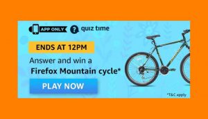 Amazon Firefox Mountain Cycle Quiz Answers