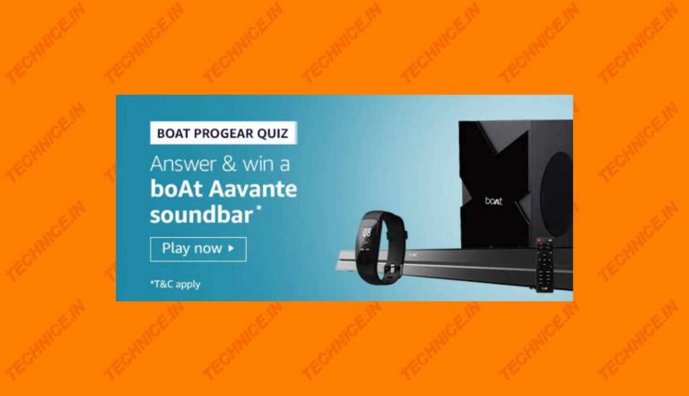 Amazon Boat Progear Quiz Answers Win Boat Aavante Soundbar