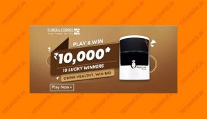 Amazon Eureka Forbes Quiz Answers Win Rs 10000