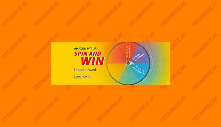 Amazon Pay UPI Spin And Win Quiz Answers Win Rewards