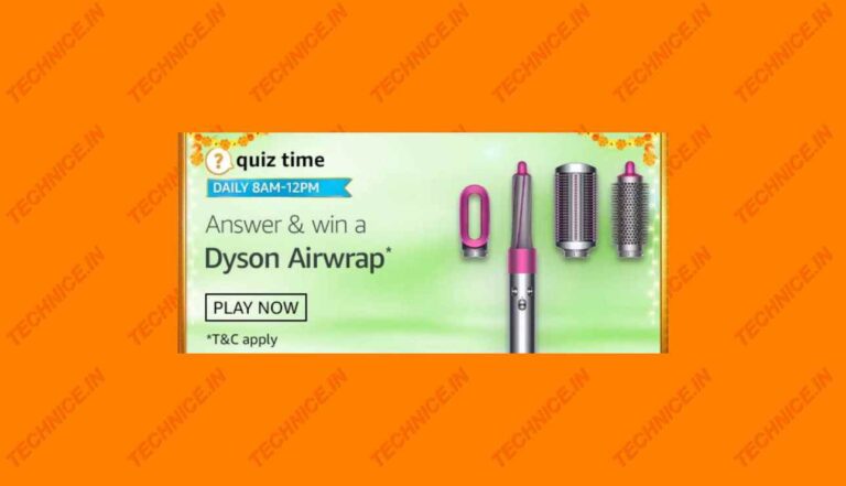 Amazon Dyson Airwrap Quiz Answers