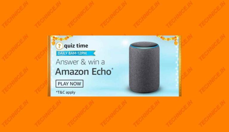 Amazon Echo Quiz Answers Win Amazon Echo Free