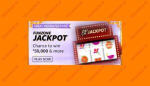 Amazon Funzone Jackpot Quiz Answers Win Rs 50000