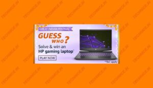 Amazon Guess Who Quiz Answers Win HP Laptop