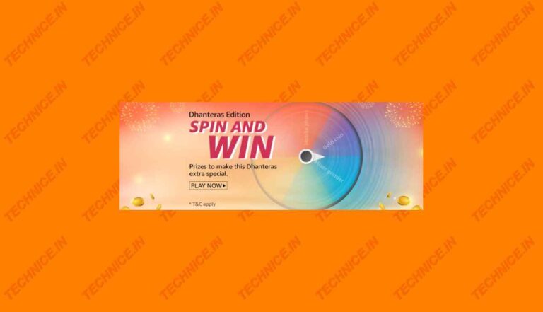Amazon Dhanteras Edition Spin And Win Quiz Answers Win Exciting Prizes