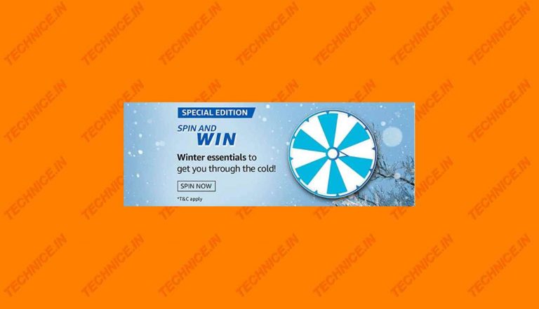 Amazon Special Edition Spin And Win Answers Get Winter Products Free