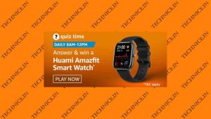 Amazon Huami Amazfiit Smart Watch Quiz Answers