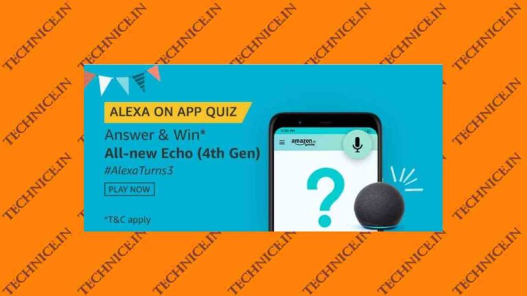 Amazon Alexa On App Quiz Answers Win All New Echo 4th Gen