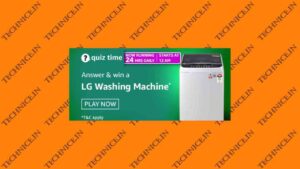 Amazon LG Washing Machine Quiz Answers Get Free Washing Machine