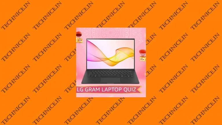 Amazon LG Gram Laptop Quiz Answers Win Rs 10000 Amazon Pay Balance
