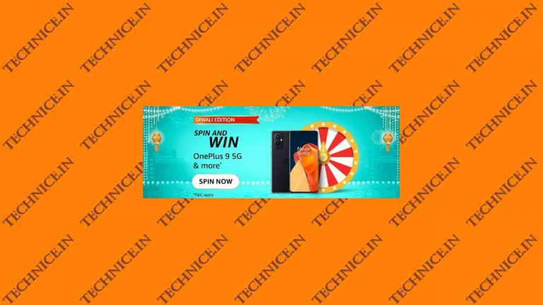 Amazon Diwali Edition Spin And Win Answers Win OnePlus 9 5G And More