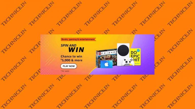 Amazon Books Gaming And Entertainment Spin And Win Answers Win Rs 5000 And More