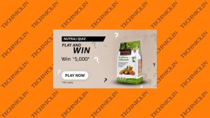 Amazon Nutraj Quiz Answers Win Rs 5000 Amazon Pay Money